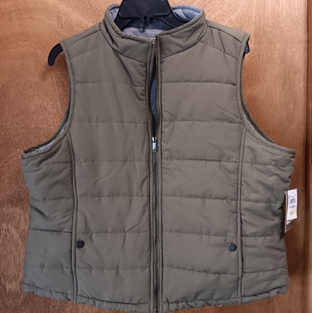 Victory Outfitters Olive Green Quilted Vest